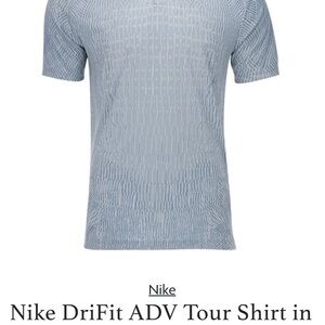 Nike DriFit ADV Tour Shirt - Blue